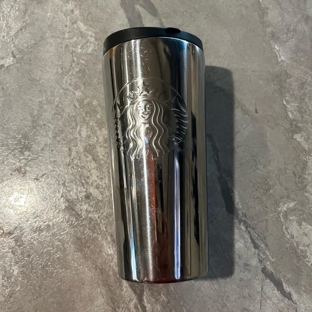VTG. 2014 Starbucks Stainless Steel Tumbler - Picture 1 of 6
